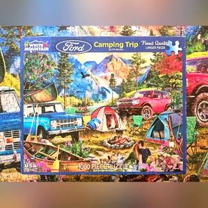 White Mountain puzzle Camping Trip